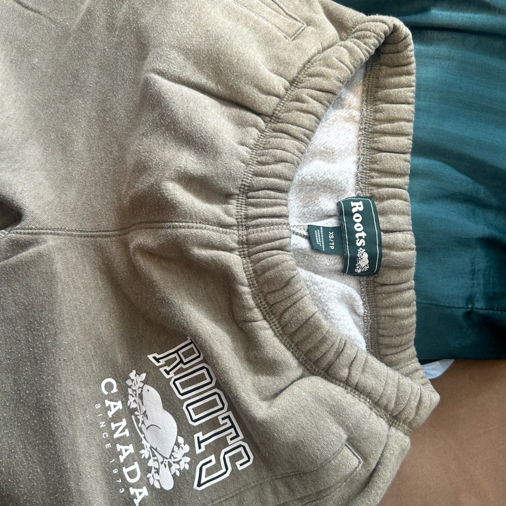 Roots Green Joggers